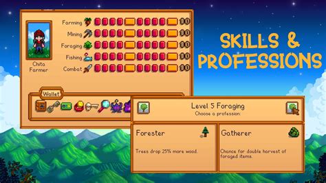 stardew valley farming skill tree.